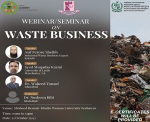Read more about the article Webinar Series on Waste Business