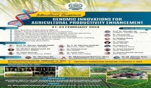 Read more about the article Event: Genomic Innovations For Agriculture Productivity Enhancement