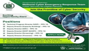 Read more about the article Jobs: National Cyber Emergency Response Team 2024