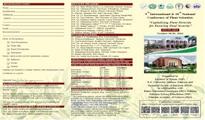 Read more about the article Event: 9th International and 18th National Conference on Plants Scientists – Capitalizing Plant Diversity for Ensuring Food Security (INCPS-2024)