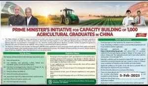 Read more about the article Program: Prime Minister Initiated Training Program for 1000 Agriculture Graduates
