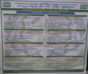 Read more about the article Event: Yearly Scientific Calendar of NIGAB, NARC – 2025/2026