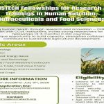 Program: COMSTECH Fellowship for Research and Trainings in Human Nutrition, Nutraceuticals and Food Sciences