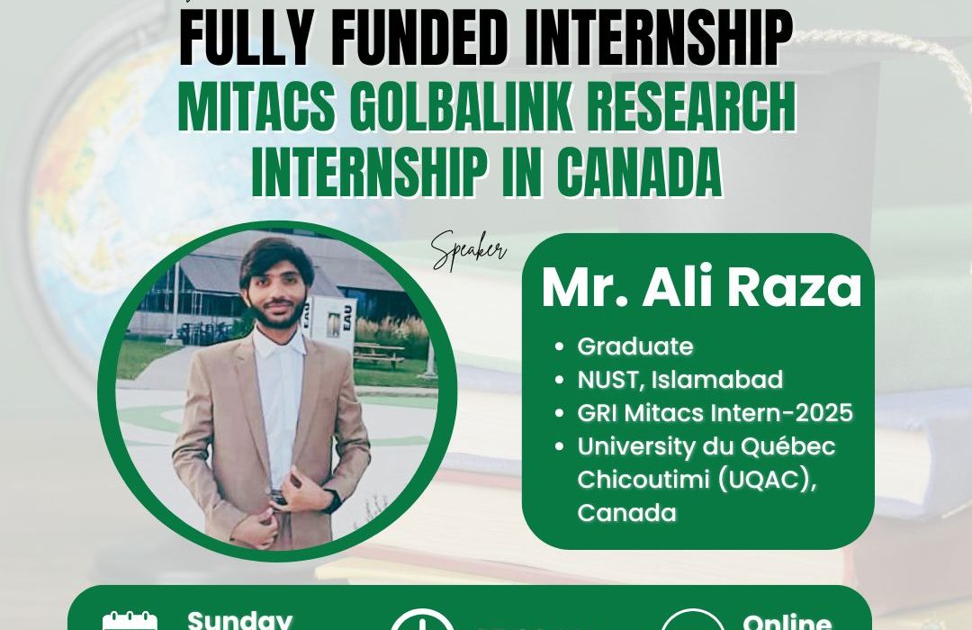 Event: “Mitacs Globalink Research Internship in Canada – Fully Funded Program for BS