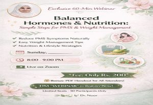 Read more about the article Event: Balanced Hormones & Nutrition: Simple Steps for PMS & Weight Management
