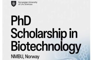 Read more about the article Event:  PhD Scholarship in Biotechnology – Norway