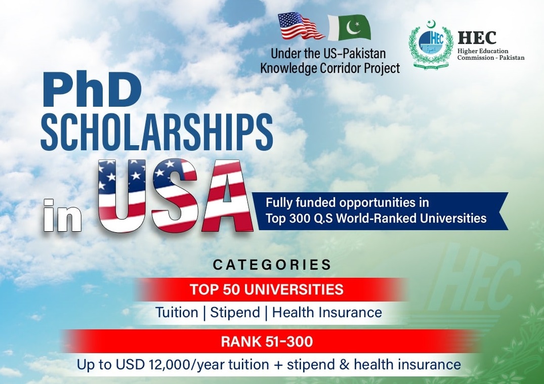 Read more about the article Event: HEC Sponsored Fully Funded PhD Scholarships In USA 2026–27