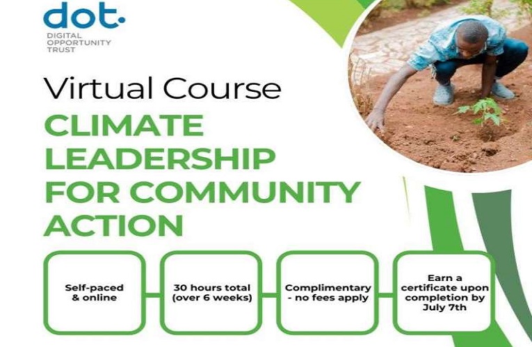 Read more about the article Event: Climate Leadership For Community Action Course 2026 l For Young Leaders Worldwide