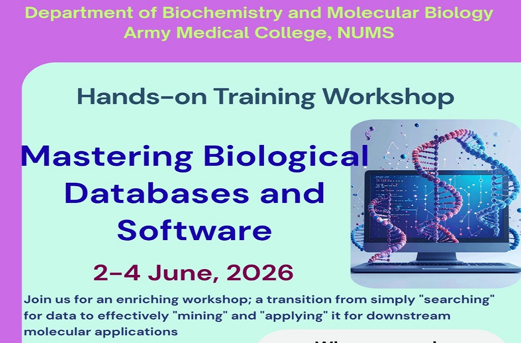 Read more about the article Event: Hands-On Training Workshop On Mastering Biological Databases And Software
