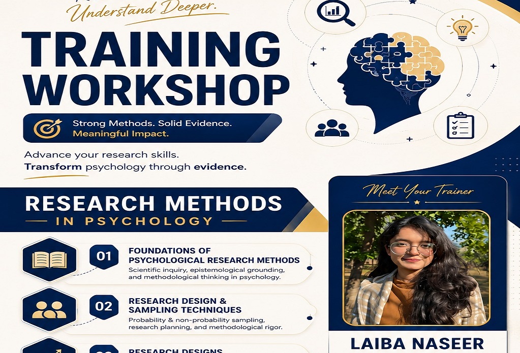 Event: Online Training Workshop on Research Methods in Psychology