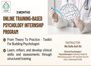 Read more about the article Event: 3-Month Online Training-Based Psychology Internship Program