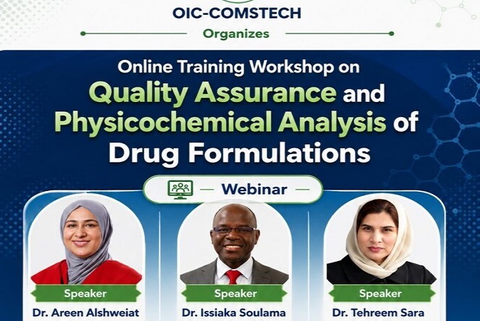 Event: COMSTECH Training Workshop On Quality Assurance And Physicochemical Analysis Of Drug Formulations